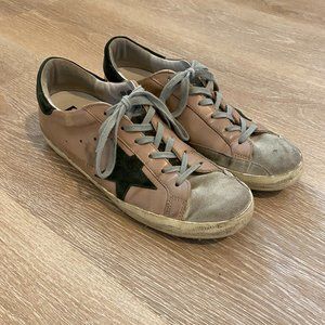 Pink Golden Goose Sneakers